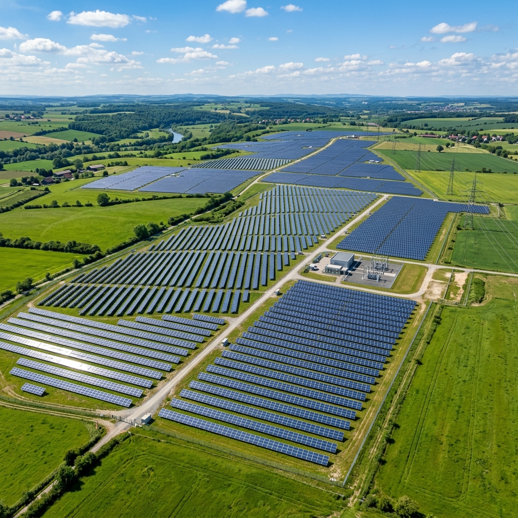 Industrial Solar Installation